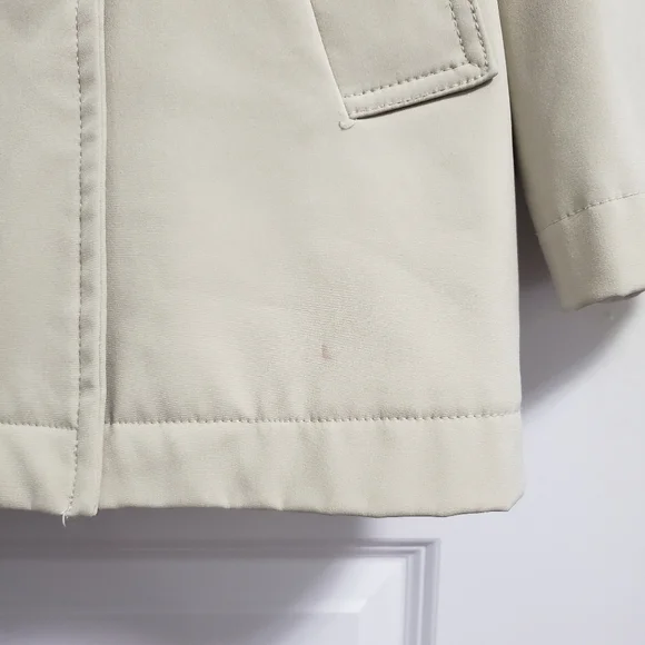 CALVIN KLEIN BEIGE Rain Trench Coat - Picture 12 of 12